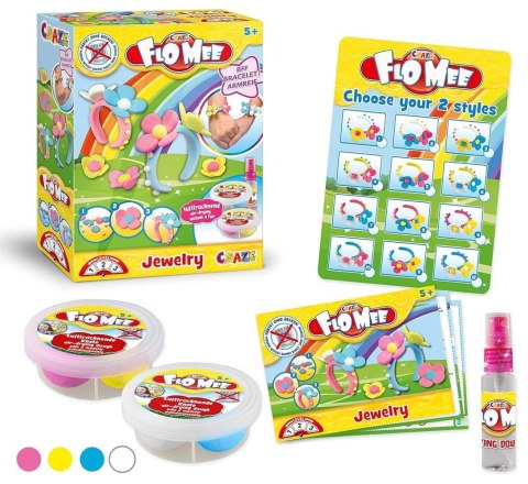 CRAZE FLO MEE + CLOUD SLIME Jewelry zestaw biżuterii
