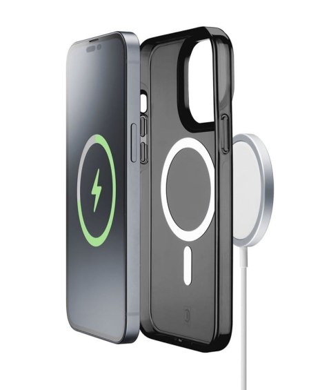Etui CELLULARLINE Gloss Magsafe do Apple iPhone 15 Pro Max czarny