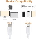 Kabel do ładowania Amazon Basics USB-C na Lightning