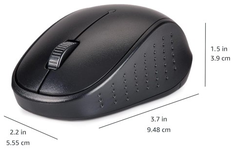 Klawiatura + mysz bezprzewodowe Amazon Basics ‎MD023 AZERTY