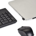 Klawiatura + mysz bezprzewodowe Amazon Basics ‎MD023 AZERTY