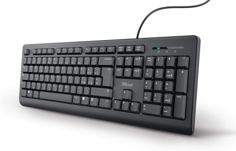 Klawiatura przewodowa Trust Taro 24093 włoski układ