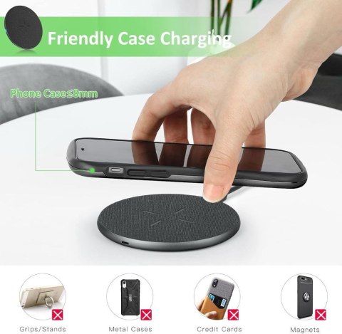 Ładowarka indukcyjna Evershop TS02C 15W