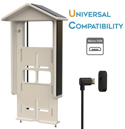 Ładowarka solarna do dzwonków, monitoringu