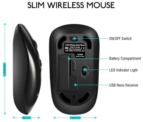 Myszka bezprzewodowa LeadsaiL TM002