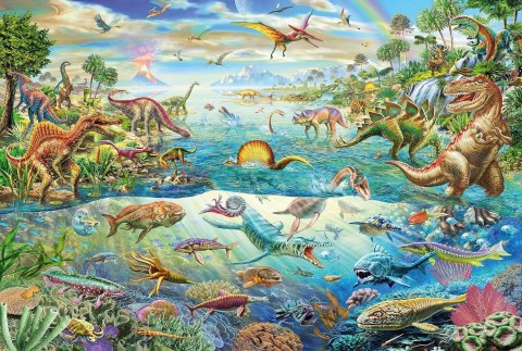 Puzzle Schmidt Świat dinozaurów 200 el.