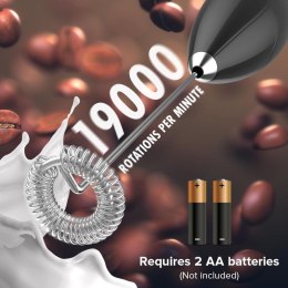 Ręczna trzepaczka do mleka PowerLix czarny