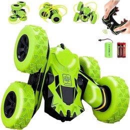 Samochód zdalnie sterowany RC ATOM MAX STUNT 360 zielony