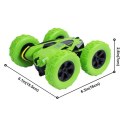 Samochód zdalnie sterowany RC ATOM MAX STUNT 360 zielony