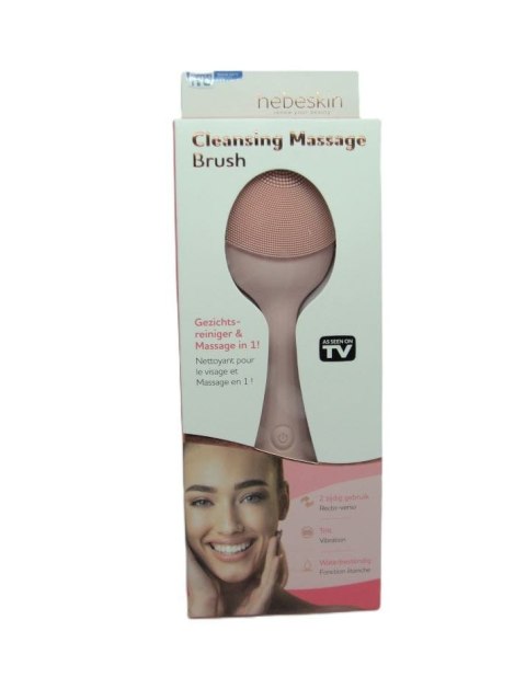 Soniczna szczotka do masażu i czyszczenia twarzy