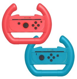 Uchwyt Kierownica Etui Na Joy-Con Nintendo Switch/OLED niebieski I czerwony