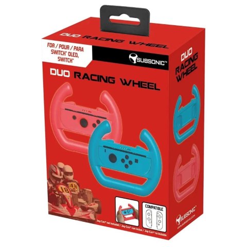 Uchwyt Kierownica Etui Na Joy-Con Nintendo Switch/OLED niebieski I czerwony