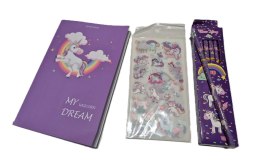 Zestaw przyborów szkolnych 