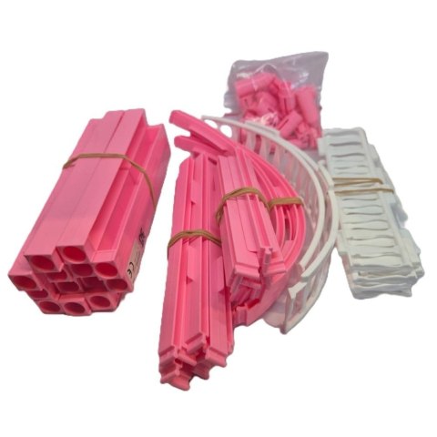 Elementy konstrukcyjne domku dla lalek deAO Toys