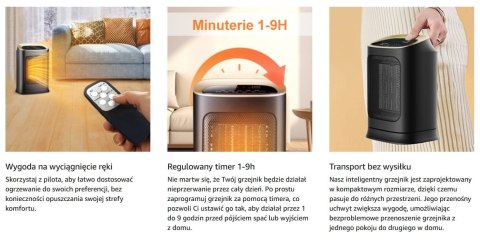 Grzejnik elektryczny wentylatorowy Rumicet