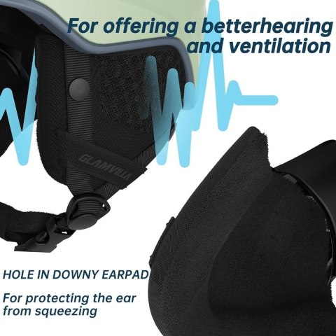 Kask narciarski Glamvilla HK-004 rozm. L