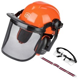 Kask ochronny do prac leśnych Guardlead C009R