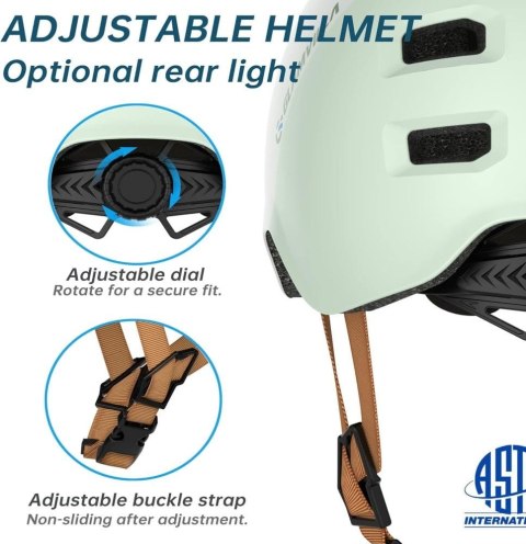 Kask rowerowy Glamvilla F1447-18 rozm. L