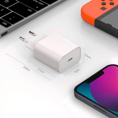 Ładowarka PHONIX Italia do Apple + kabel typu C/Lightning