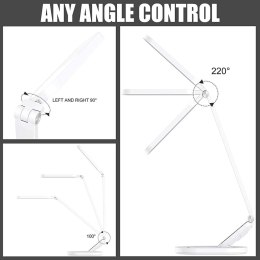 Lampka biurkowa LED JKSWT HD20203 biała