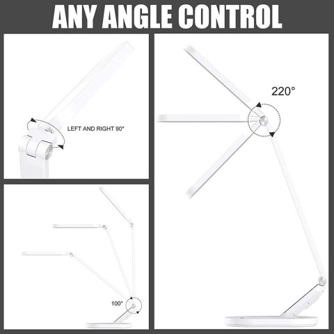 Lampka biurkowa LED JKSWT HD20203 biała