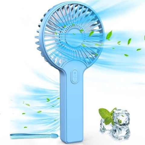 Mini wentylator YSC-109 cielisty / różowy