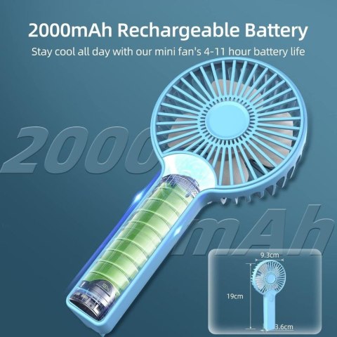 Mini wentylator YSC-109 czarny