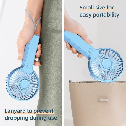 Mini wentylator YSC-109 czarny