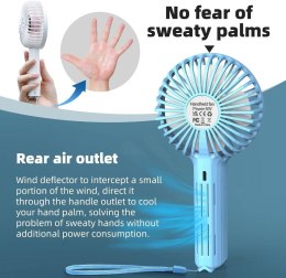 Mini wentylator YSC-109 niebieski