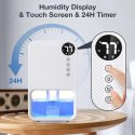 Osuszacze powietrza z cyfrowym wyświetlaczem wilgotności