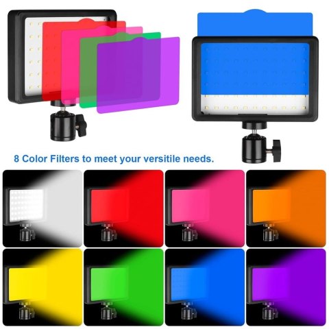 Oświetlenie LED do zdjęć wideo, 2-pak Ci-Fotto