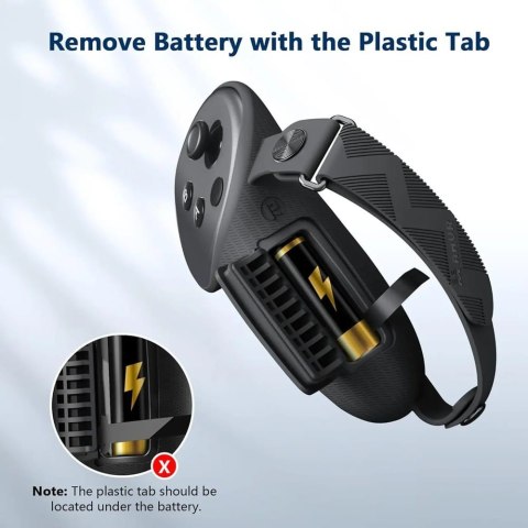 Silikonowe osłony na uchwyty kontrolera Quest 3S/ Quest 3