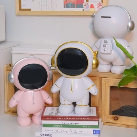 Skarbonka Astronauta silver