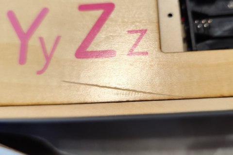 Tablica Drewniana Manipulacyjna Samochód