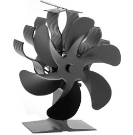 Wentylator piecowy 6 łopatkowy zasilany ciepłem do pieca / kominka