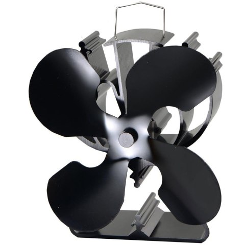 Wentylator piecowy VODA z 4 łopatkami zasilany ciepłem do pieca / kominka