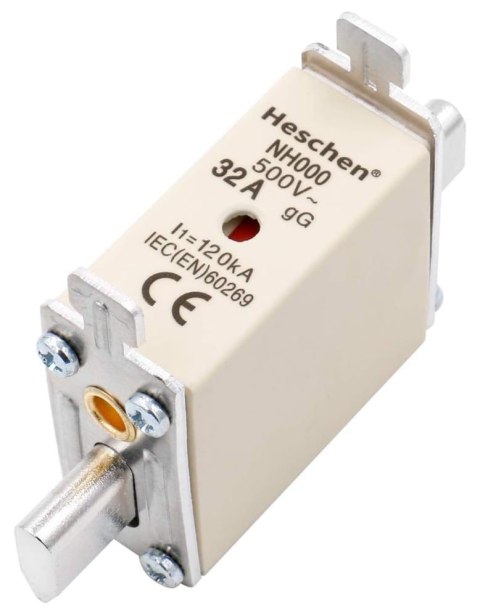 Wkładka topikowa NH000 Heschen 32A - 3 szt.