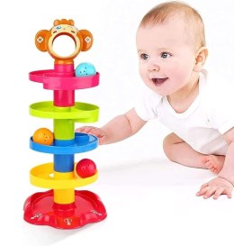 YGJT Baby Montessori wieża z piłeczką - zabawka niekompletna