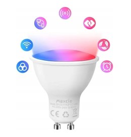 Żarówka LED smart inteligentna GU10 RGBW 5W WIFI