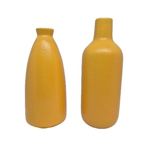 Zestaw 5 wazonów ceramicznych - niekompletny