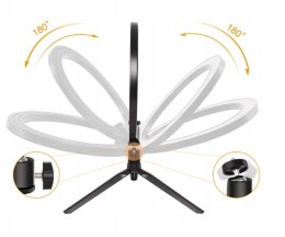 Lampa pierścieniowa do selfie ze statywem