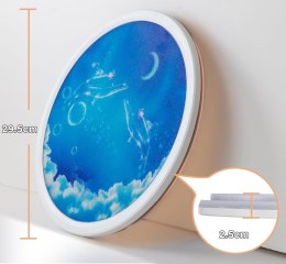 Lampa sufitowa LED z możliwością ściemniania i pilotem