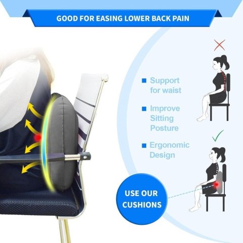 Nadmuchiwana poduszka ortopedyczna w kształcie pączka Nevife
