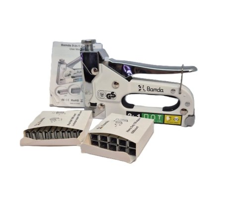 Ręczny zszywacz taker do drewna 3w1 Bamda