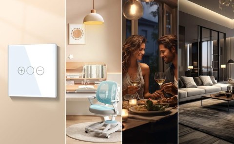 Ściemniacz WiFi Switch biały