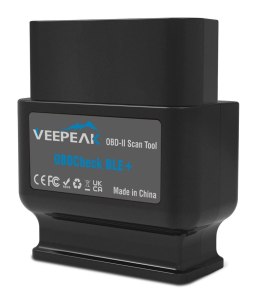 Veepeak OBDCheck BLE + Diagnoskop, czytnik i skaner kodów usterek, kompatybilny z iOS i Android