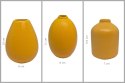 Zestaw 5 wazonów ceramicznych - niekompletny